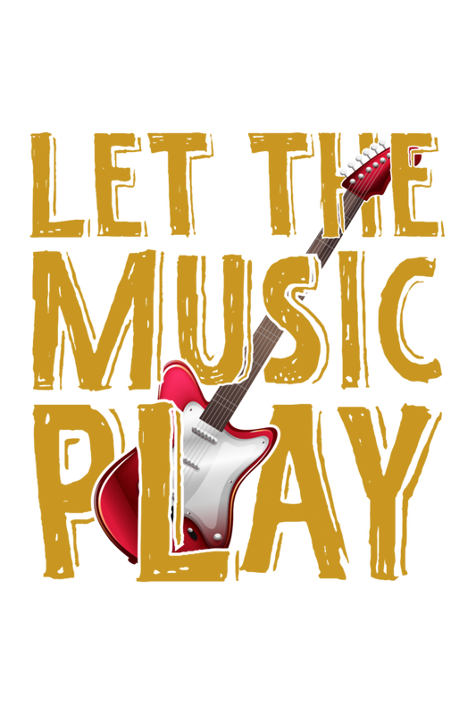 Let The Music Play Regular T-shirt