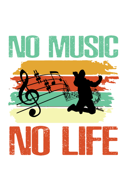 No Music No Life Regular T-shirt