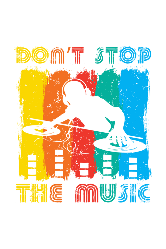 Don't Stop The Music Regular T-shirt