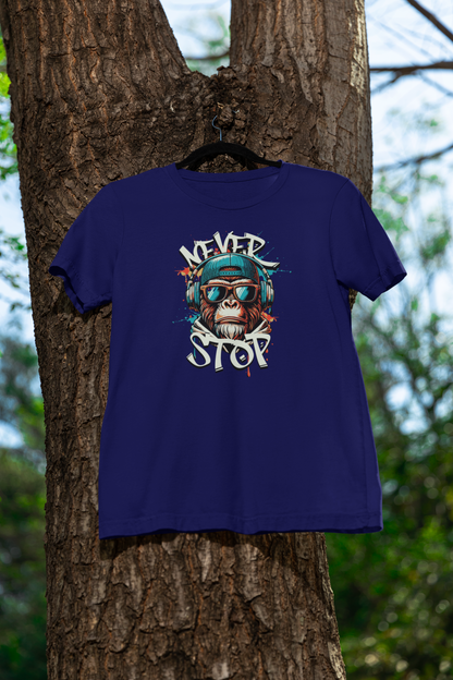 Never Stop Regular T-shirt