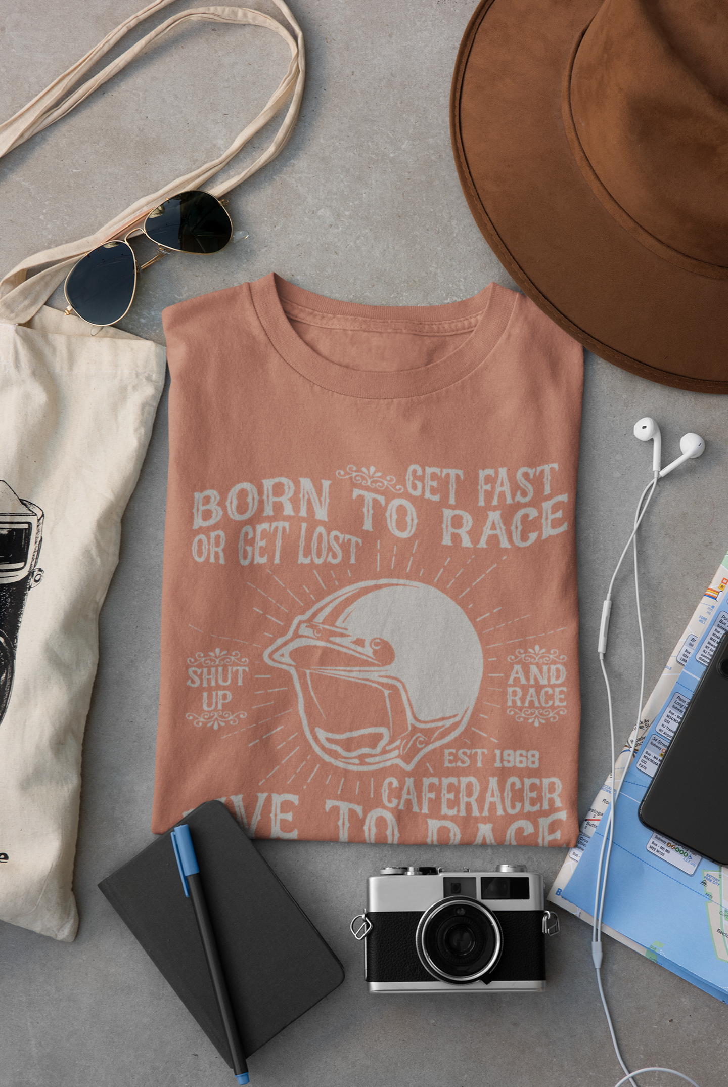 Born To Race Regular T-shirt