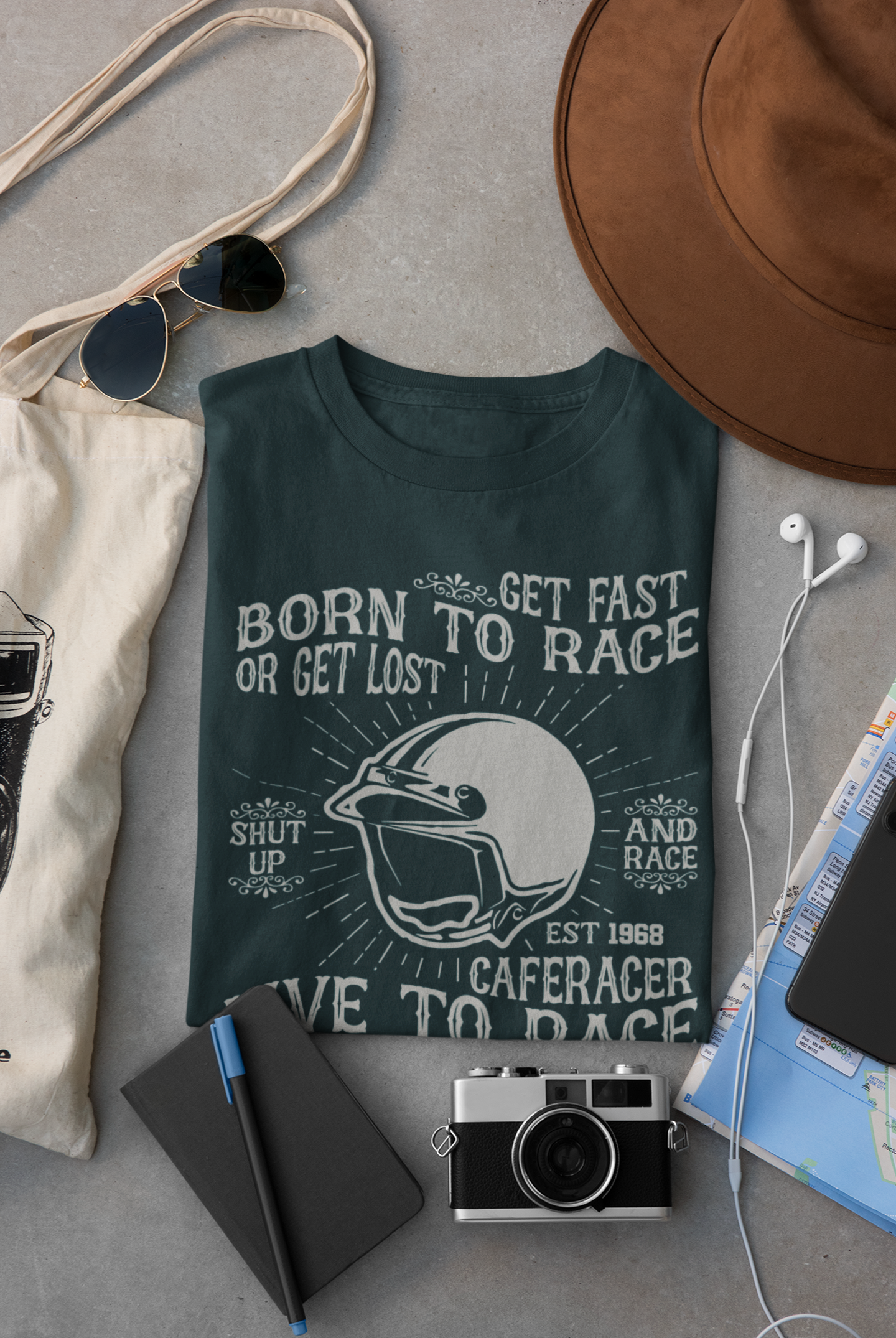 Born To Race Regular T-shirt