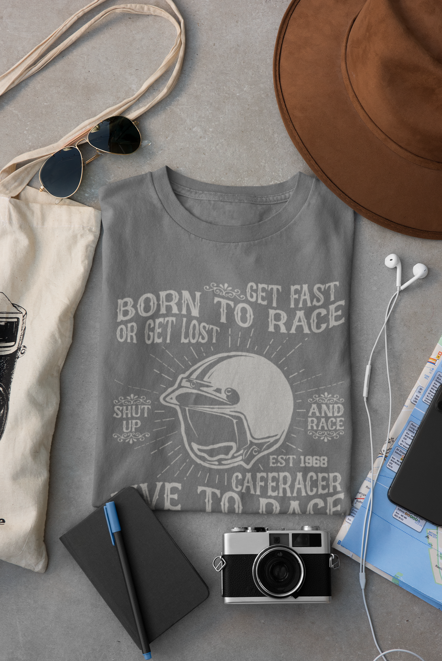 Born To Race Regular T-shirt