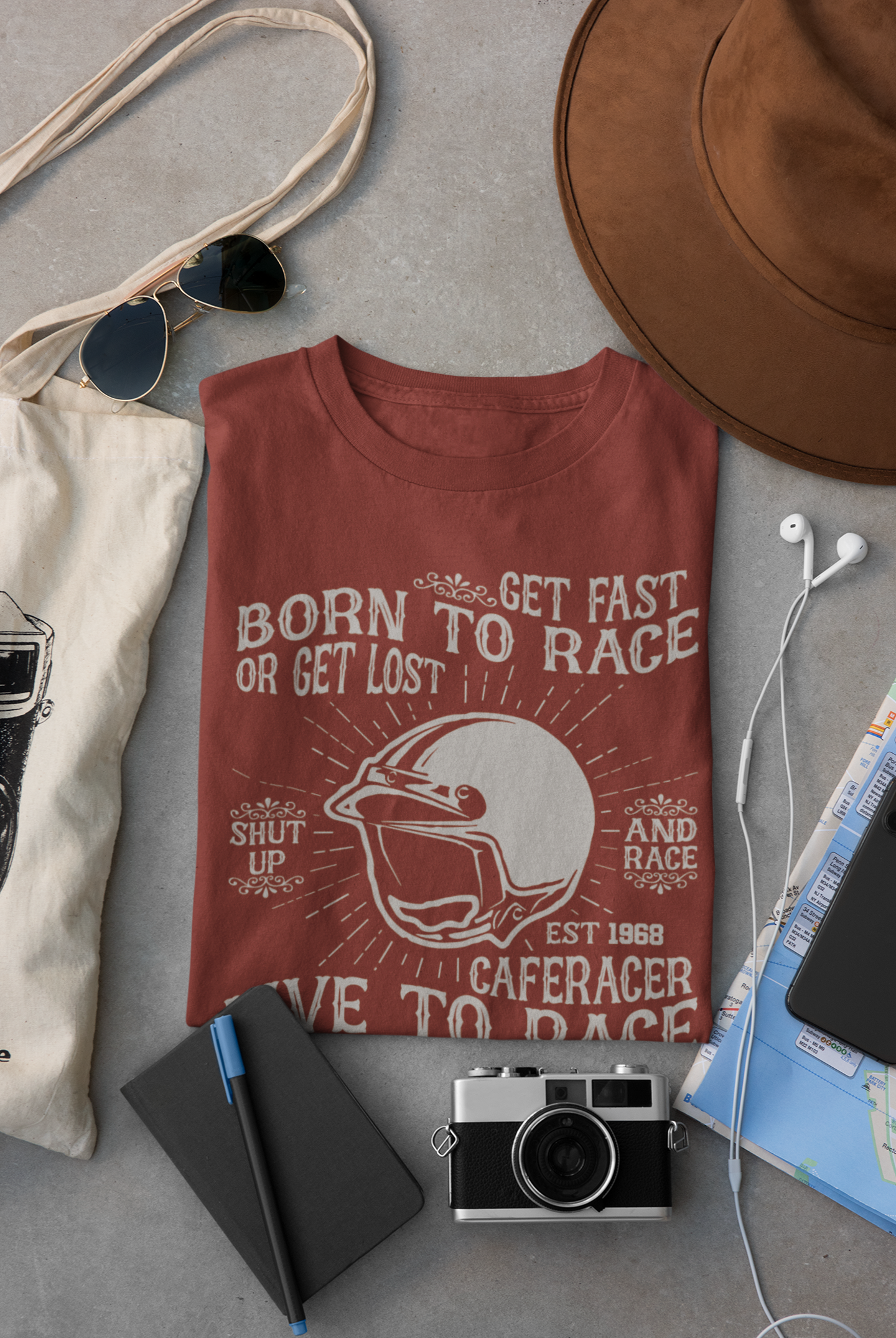 Born To Race Regular T-shirt