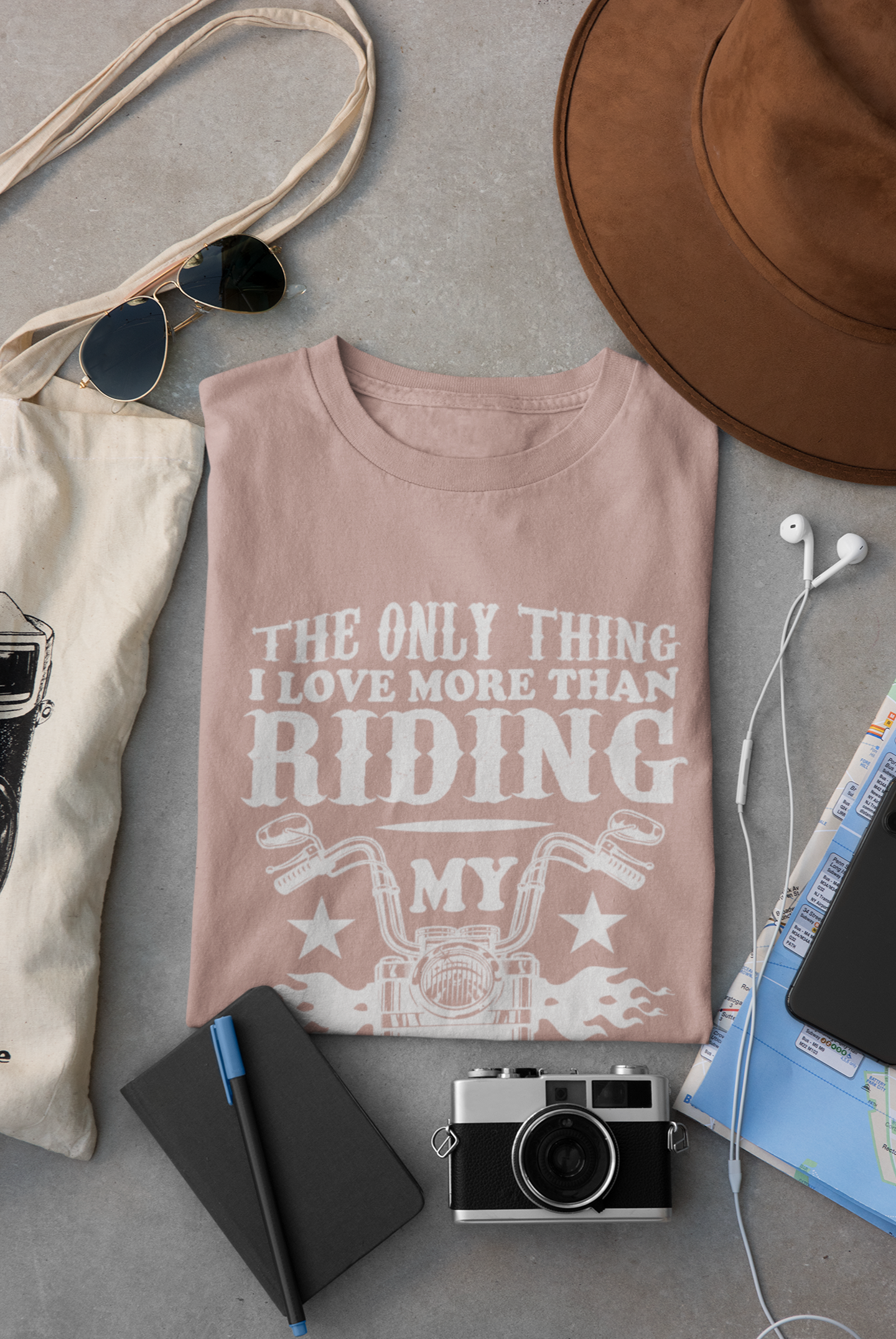 Biker Dad Regular T-shirt