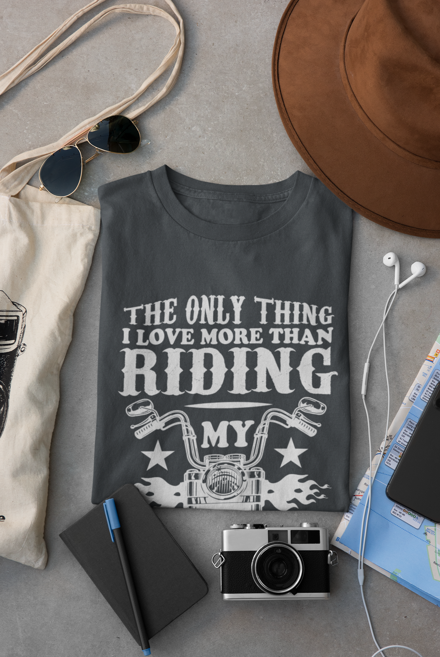 Biker Dad Regular T-shirt