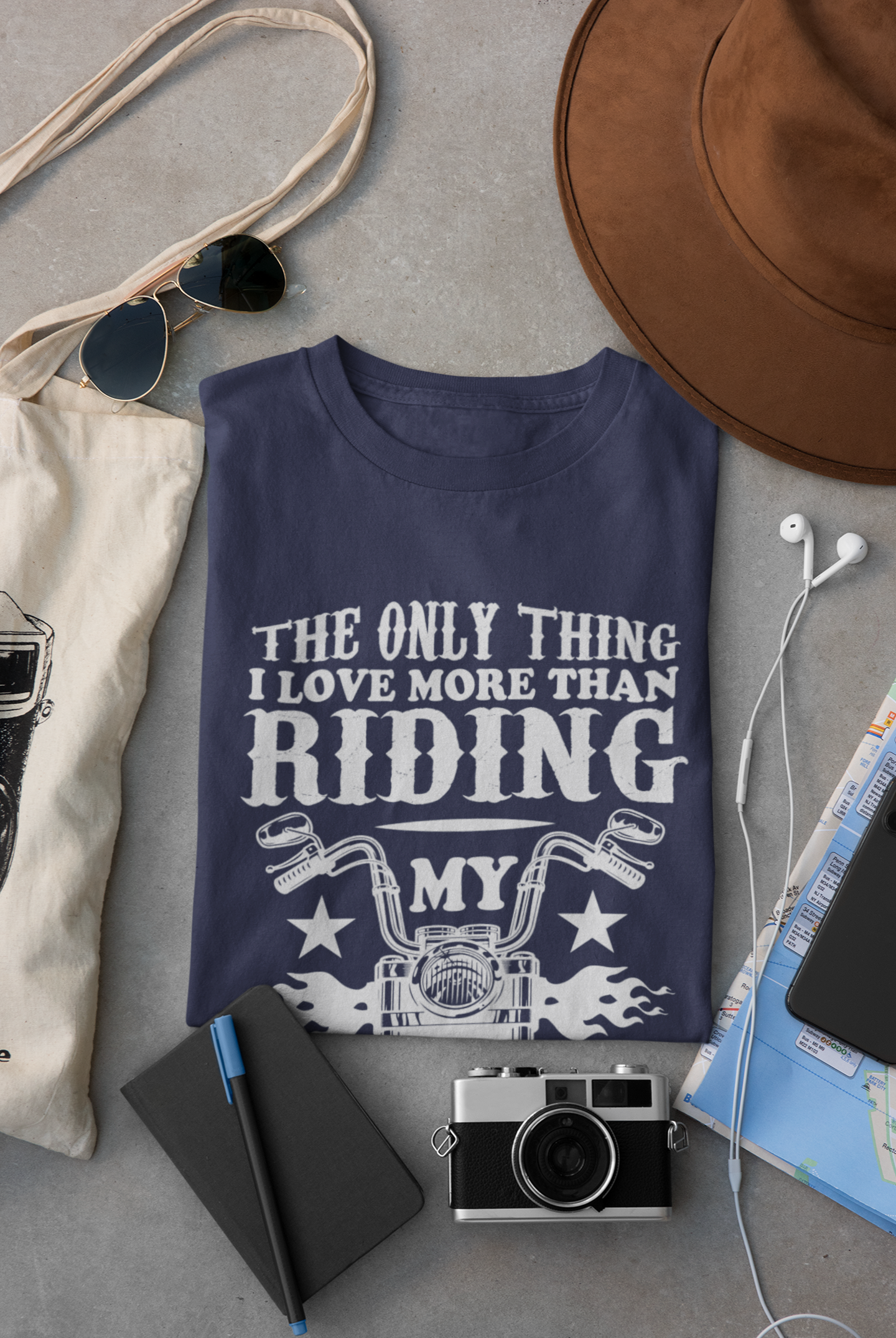 Biker Dad Regular T-shirt