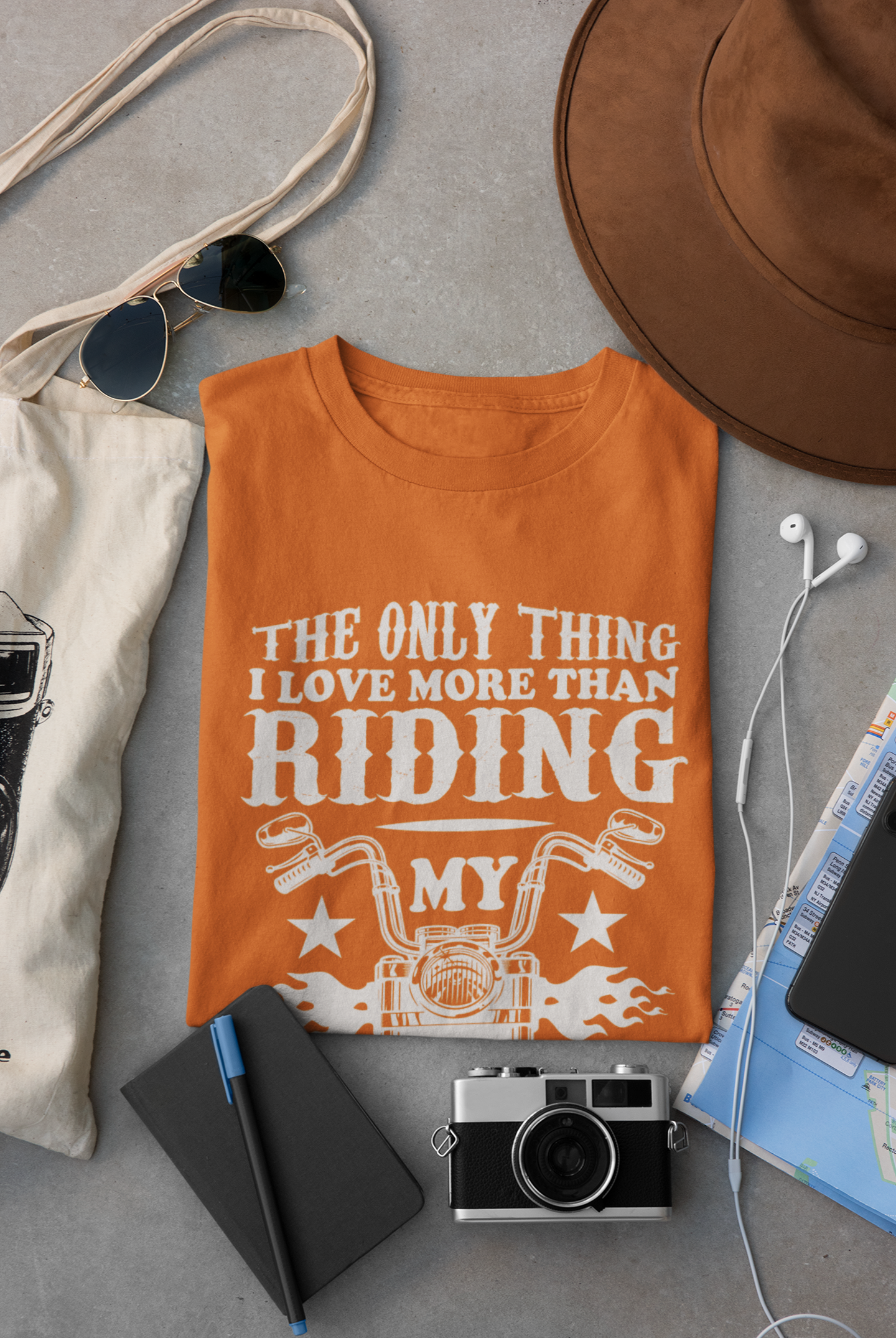 Biker Dad Regular T-shirt