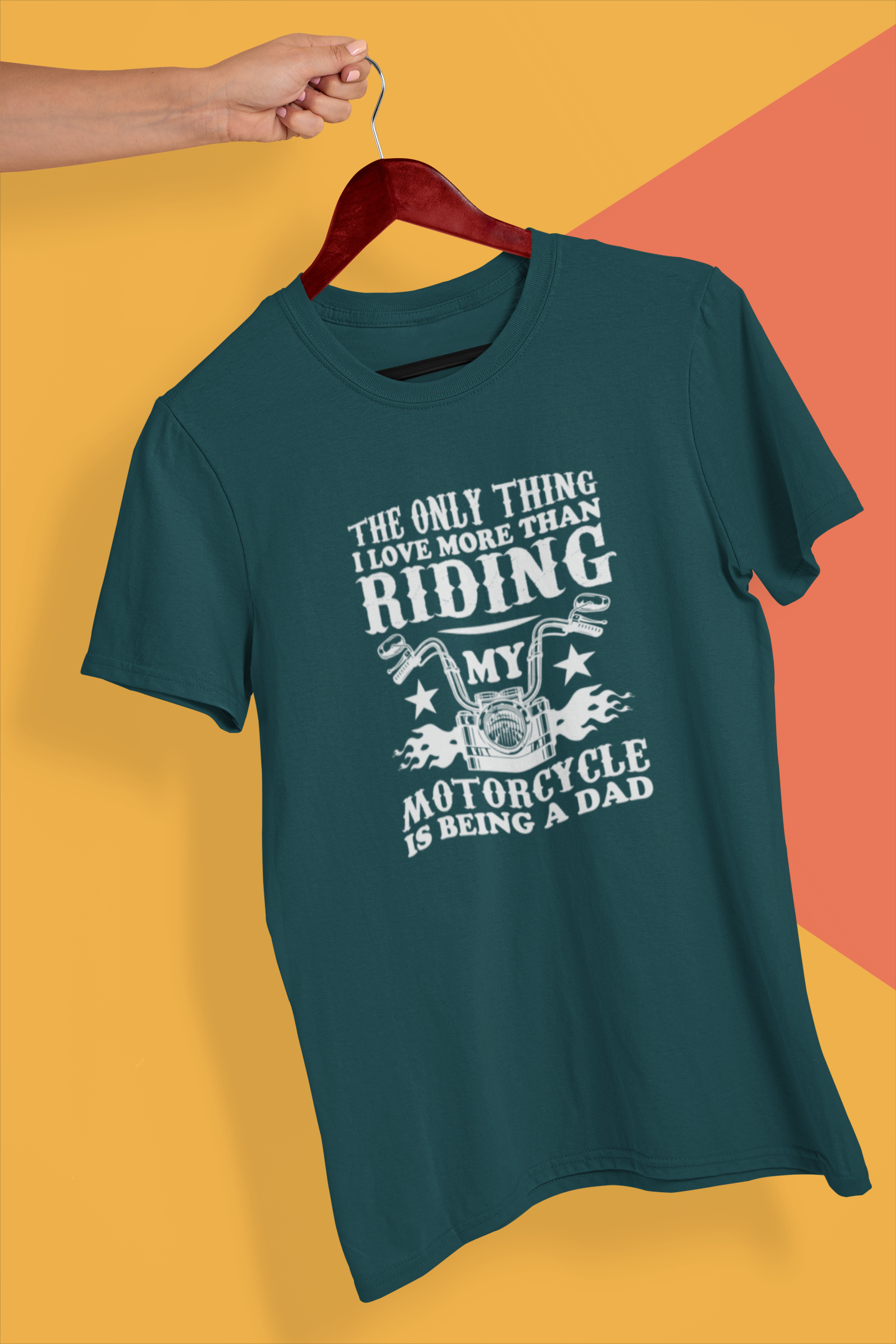 Biker Dad Regular T-shirt